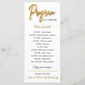 Programma - 3D Gold Tex Minimalistisch Ontwerp (Voorkant)