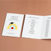 Programma Afstuderen kleuterschool (2 kol.) Flyer