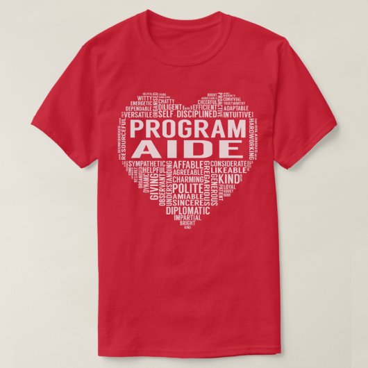 Programma Aide Heart T-shirt (Design voorkant)