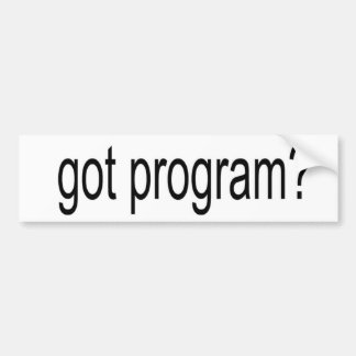 programma arial smal jpeg bumpersticker