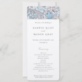 Programma Bruiloft Gouden Lelies William Morris (Voorkant)