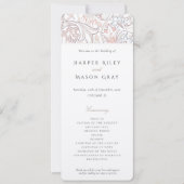 Programma Bruiloft Gouden Lelies William Morris (Voorkant)