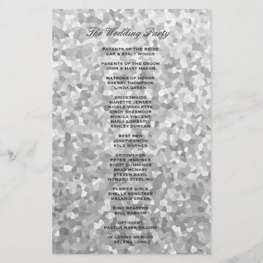 Programma | Crystal Silver (Achterkant)