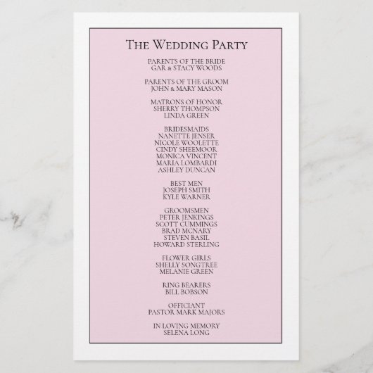 Programma | Eenvoudig en modern (Achterkant)