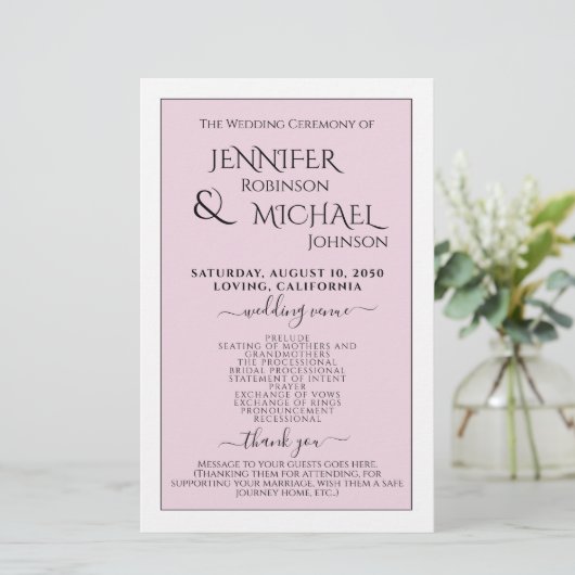 Programma | Eenvoudig en modern (Staand voorkant)