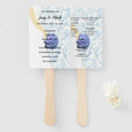 Programma Elegant Blue Wedding Gown Handwaaier