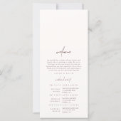 Programma en tijdlijn voor evenementen tijdens het (Voorkant)