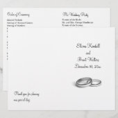 Programma Eternity Wedding (Voorkant / Achterkant)