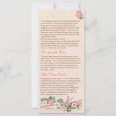 programma Floral Baptismal 2/5 (Achterkant)