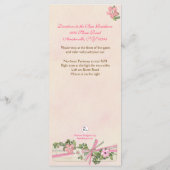 programma Floral Baptismal 5/5 Programmakaart (Achterkant)