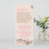 programma Floral Baptismal 5/5 Programmakaart (Staand voorkant)