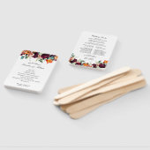 programma Floral Wedding Herfst, vers Handwaaier (Niet-gemonteerd)