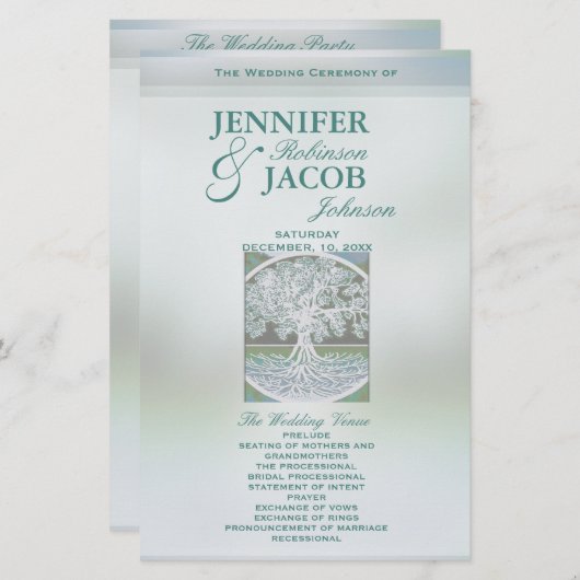 Programma | Levensboom (Voorkant / Achterkant)