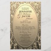 Programma | Metallic Etched Gold look (Voorkant)