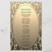 Programma | Metallic Etched Gold look (Achterkant)