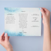 Programma Minimalistische Tijdlijn voor een Modern Flyer (Hand)