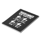 Programma nieuwjaarsprogramma notitieblok (Linkerzijde)