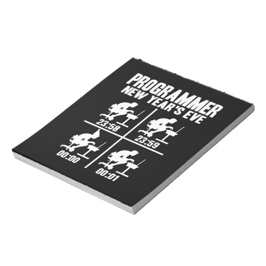 Programma nieuwjaarsprogramma notitieblok (Linkerzijde)