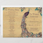  programma Peacock Eggplant Hoesje (Voorkant / Achterkant)