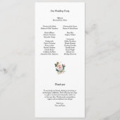 programma programmakaart (Achterkant)