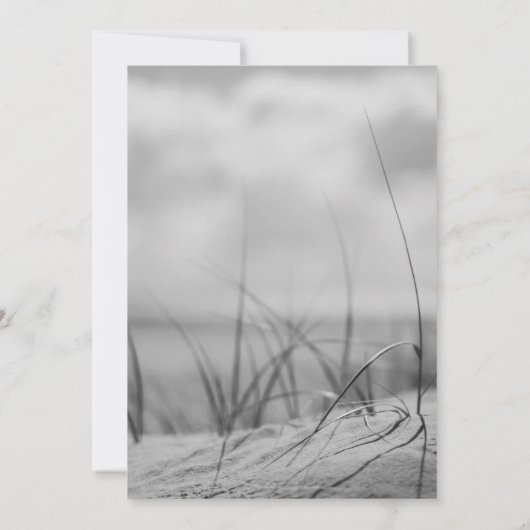 Programma Strandduinen Trouwceremonie (Achterkant)