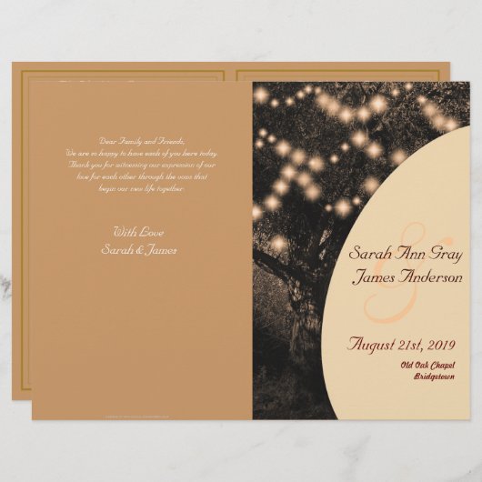  programma ter viering van de eik tijdens de vieri (Voorkant / Achterkant)