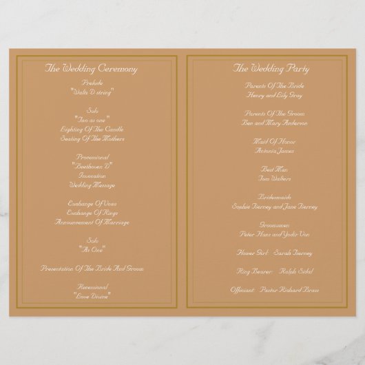  programma ter viering van de eik tijdens de vieri (Achterkant)