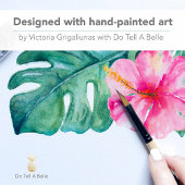 Programma Tropical Wedding Theme Fan Handwaaier