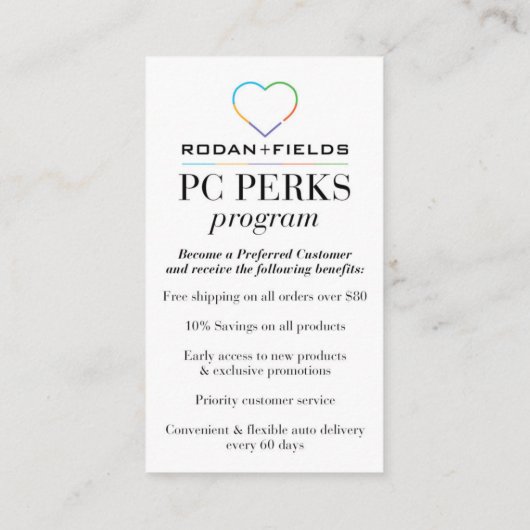 Programma van de Perken van Rodan en van PC van Ge Visitekaartje (Achterkant)