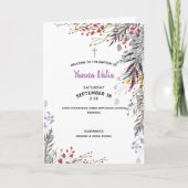 Programma van het doopsel van de Kerk van Yanna (Voorkant)