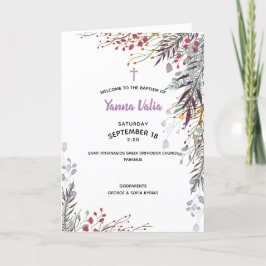 Programma van het doopsel van de Kerk van Yanna