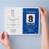 Programma voor begrafenissen | Het vieren van de r Flyer (Hand)