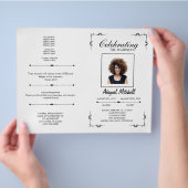 Programma voor begrafenissen | Het vieren van de r Flyer (Hand)