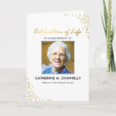 Programma voor begrafenissen | White Gold Order of (Voorkant)