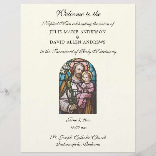 Programma voor begrokatholieke weddenschappen briefhoofd (Voorkant)