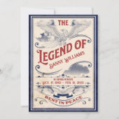 Programma voor de begrafenis van patriottische her (Voorkant)