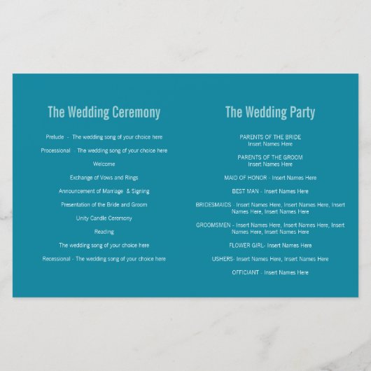 Programma voor de hedendaagse bloem (Achterkant)