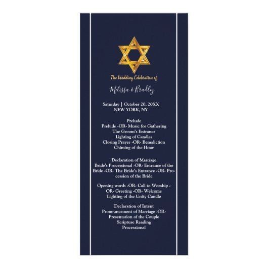 Programma voor de marine en de Golden Star van de  (Voorkant)