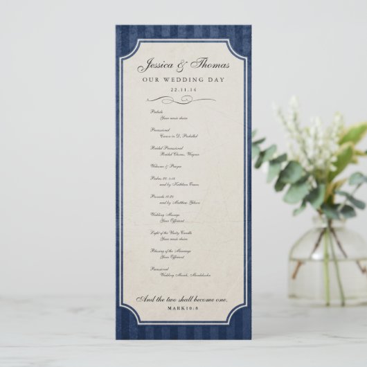  programma voor de marineverbinding van de charm programmakaart (Staand voorkant)