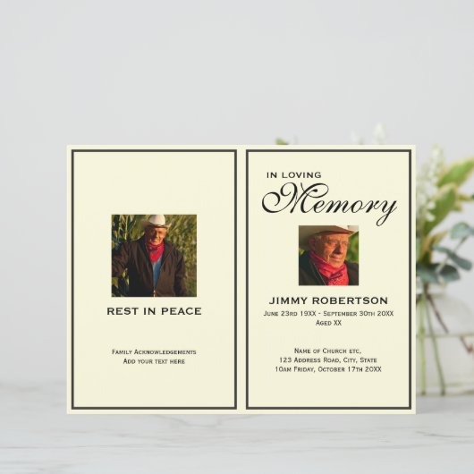 Programma voor de telefonische bestelling van de z (Staand voorkant)