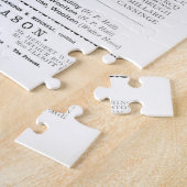 Programma voor de uitvoering van het belang van B Legpuzzel (Zijkant)