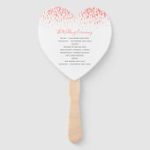 Programma voor de waterverf van gekleurde  handwaaier (Achterkant)