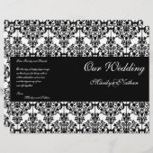 Programma voor donkere en witte bruiloften (Voorkant / Achterkant)