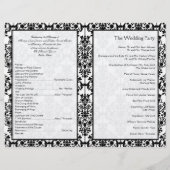 Programma voor donkere en witte bruiloften (Achterkant)