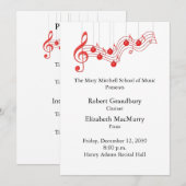 Programma voor feestelijke muziekoverweging (Voorkant / Achterkant)