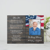 Programma voor herdenking van het begrotingspatrio (Staand voorkant)