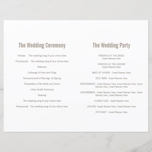 Programma voor het binden van kervel voor bruine b (Achterkant)