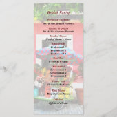 Programma voor het Blokkeren van het huwelijk van Programmakaart (Achterkant)
