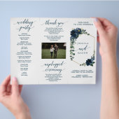 Programma voor het huwelijk tussen de koninklijke  flyer (Hand)