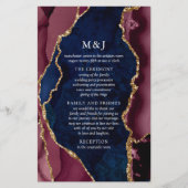 Programma voor het huwelijk tussen marine, Bourgog (Voorkant)